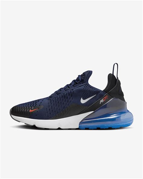 nike air max 270 midnight navy wit zwart|air max 270 bright crimson.